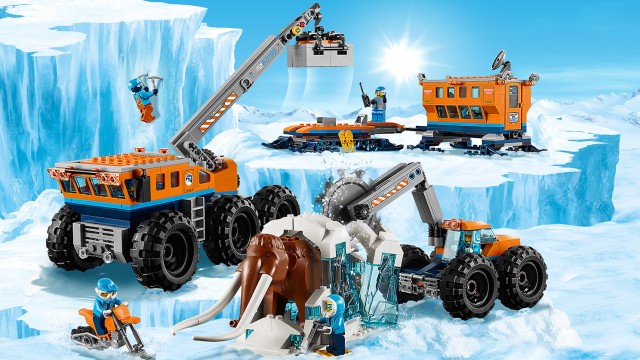 LEGO City 60195 Arktyczna baza mobilna