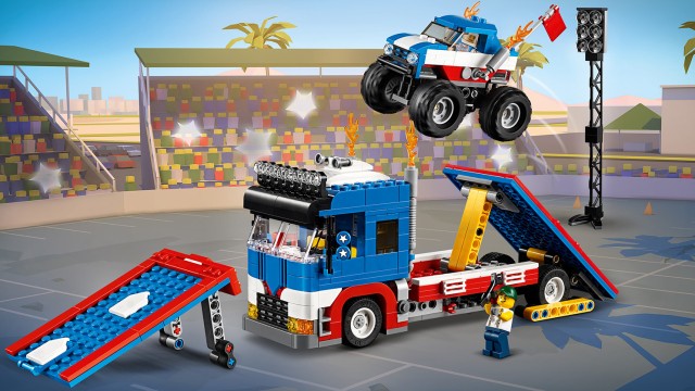 LEGO Creator 3 w 1 31085 Pokaz kaskaderski