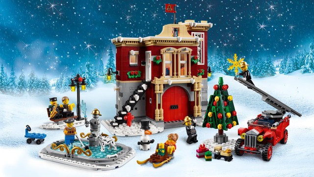 LEGO Creator Expert Remiza strażacka w zimowej wiosce 10263