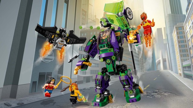 LEGO DC Comics™ Super Heroes 76097 Starcie z mechem Lexa Luthora