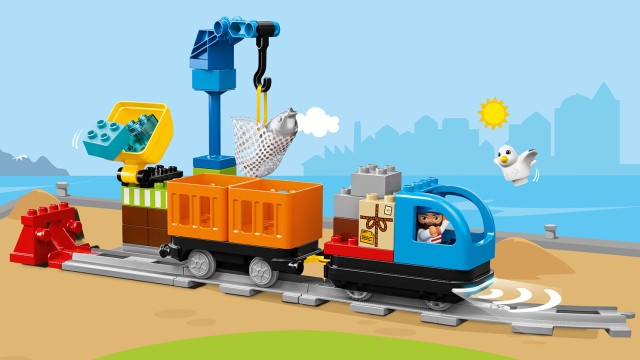 LEGO 10875 Duplo® Pociąg towarowy