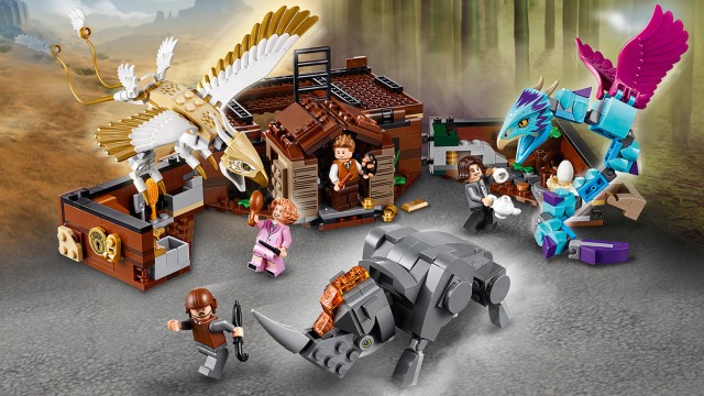 LEGO Fantastic Beasts™ 75952 Walizka Newta z magicznymi stworzeniami