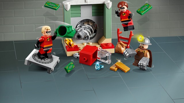 LEGO 10760 Napad Człowieka Szpadla na bank