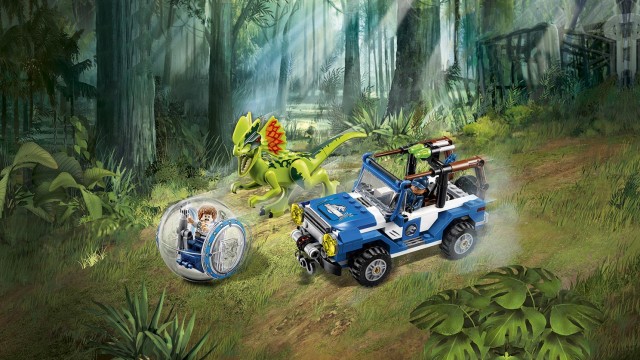 LEGO Jurassic World™ 75916 Zasadzka dilofozaura