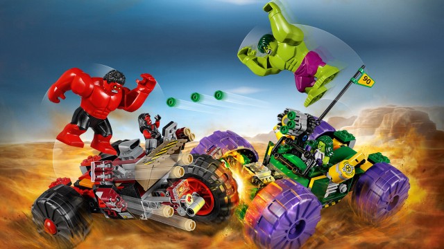 LEGO Marvel Super Heroes Hulk kontra Czerwony Hulk 76078