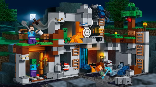 LEGO 21147 Minecraft™ Przygody na skale macierzystej