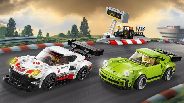LEGO Speed Champions 75888 Porsche 911 RSR i 911 Turbo 3.0
