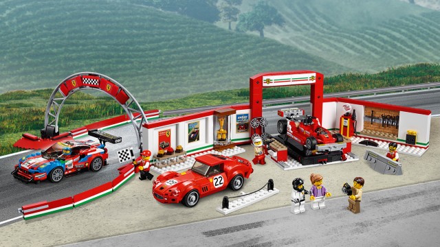 LEGO Speed Champions Rewelacyjny warsztat Ferrari 75889