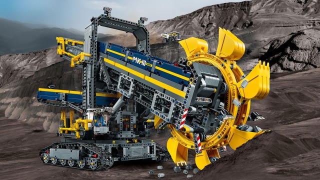 LEGO Technic Górnicza koparka kołowa 42055