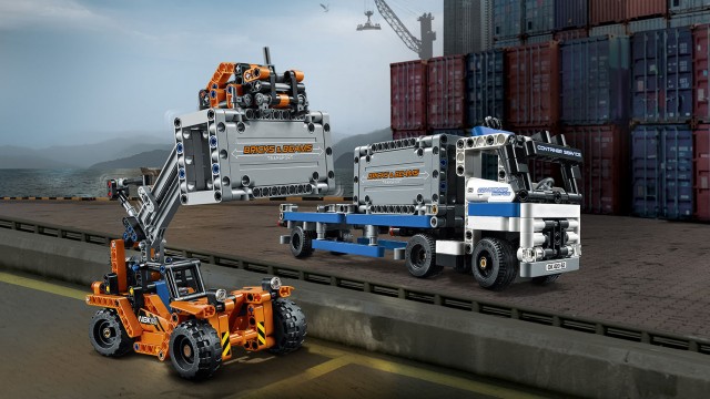 LEGO 42062 Plac przeładunkowy