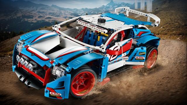 LEGO 42077 Niebieska wyścigówka