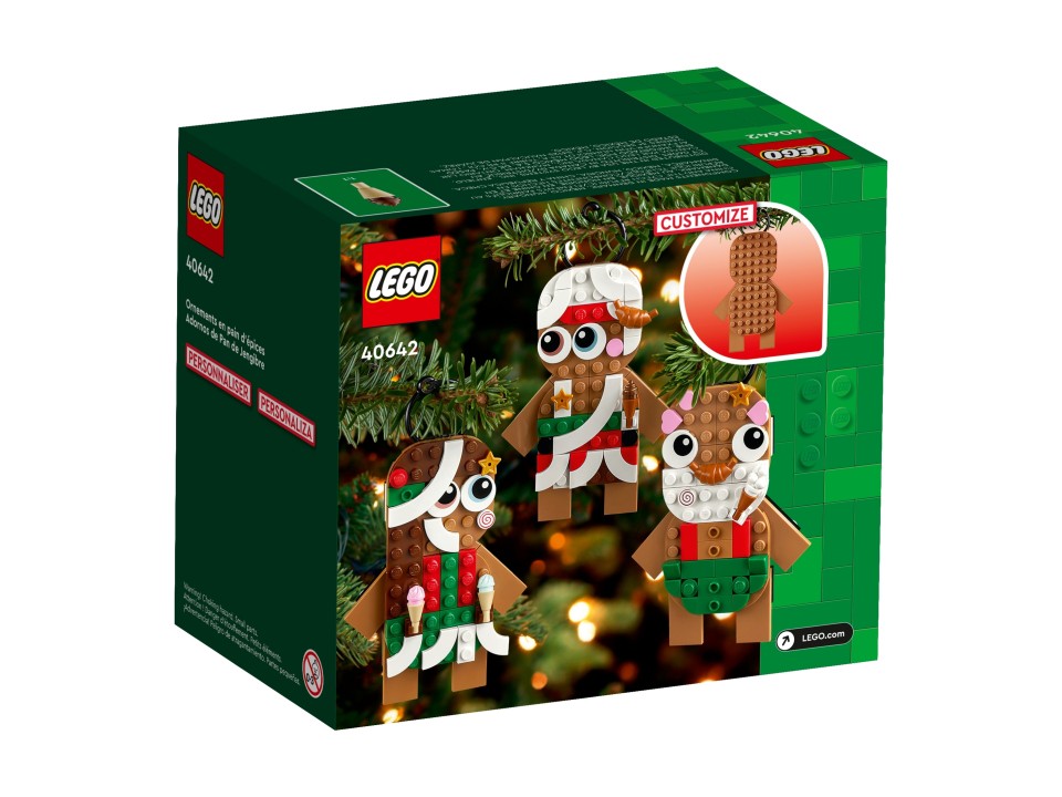 LEGO 40642 Piernikowe ozdoby - porównaj ceny | zklocków.pl