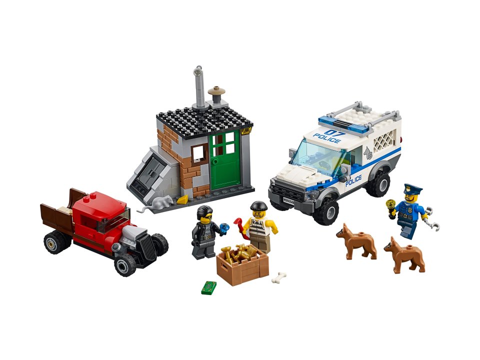 Конструктор lego city 60048 полицейский отряд с собакой