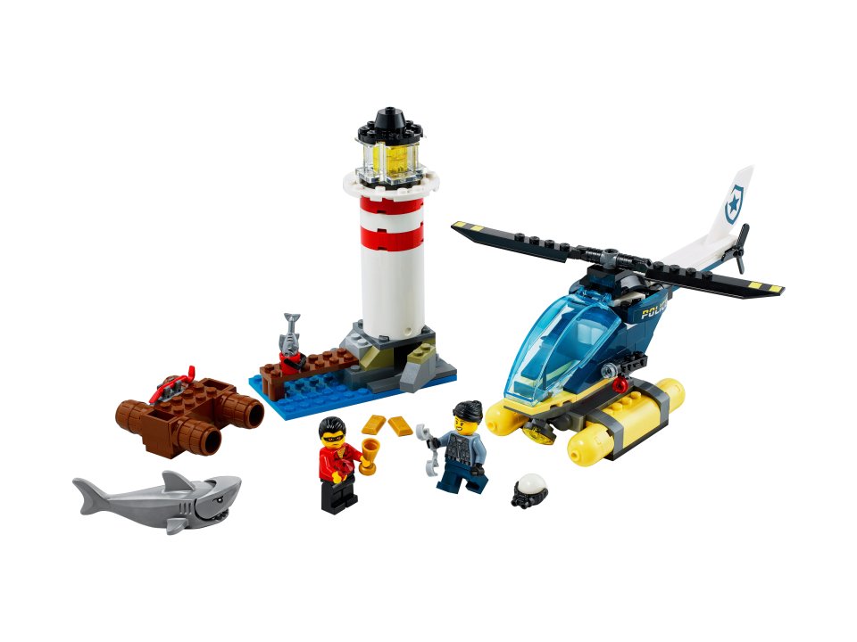 Lego city 60274 морская полиция захват на маяке