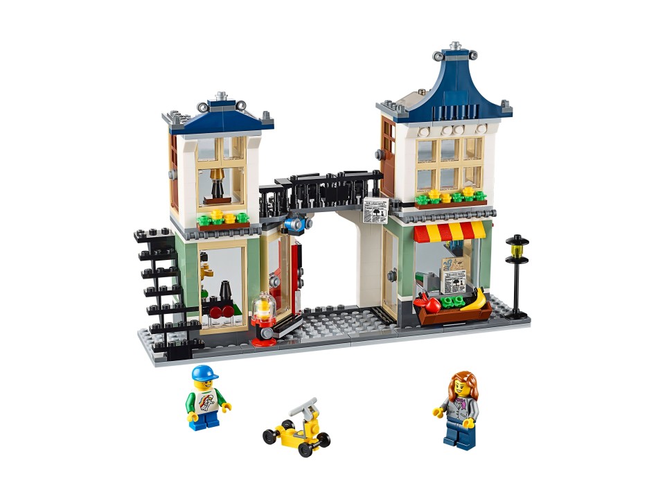 Creator shops. LEGO 31036. Конструктор LEGO creator 31036 магазин по продаже игрушек и продуктов. LEGO creator магазин. Лего creator 2015.