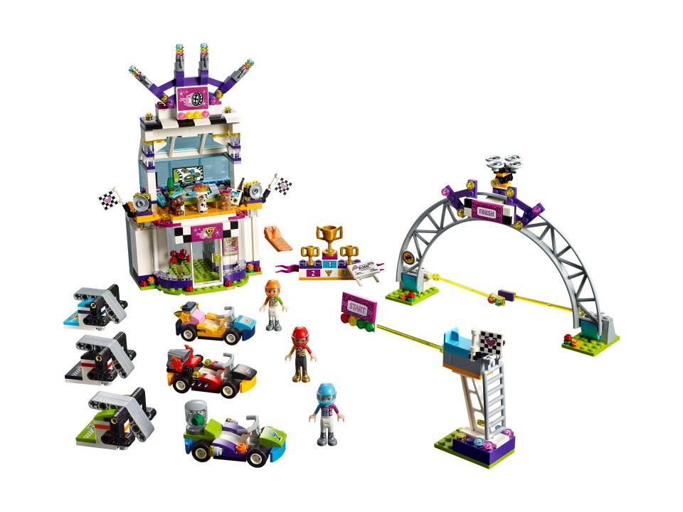 Lego Friends Dzień wielkiego wyścigu