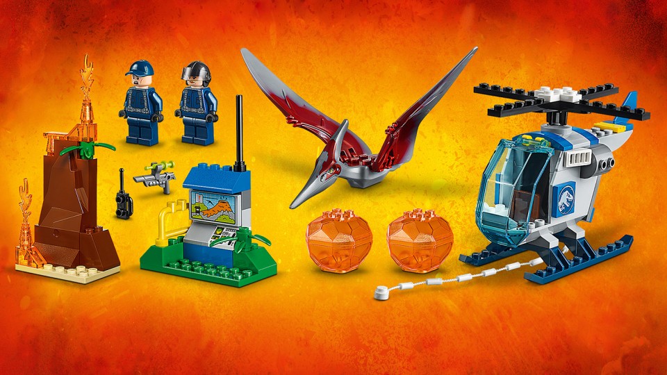 Lego 10756 Juniors Ucieczka przed pteranodonem