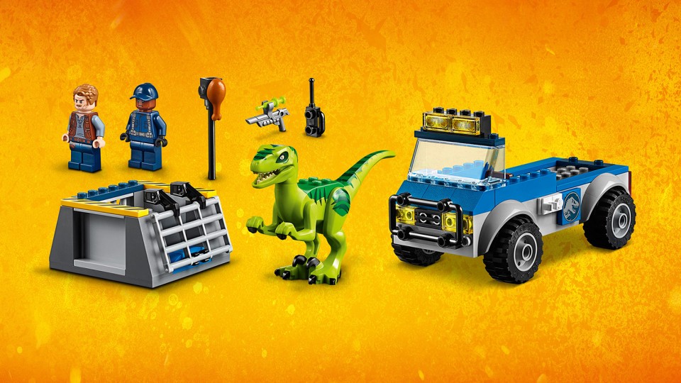 Lego Juniors Na ratunek raptorom 10757