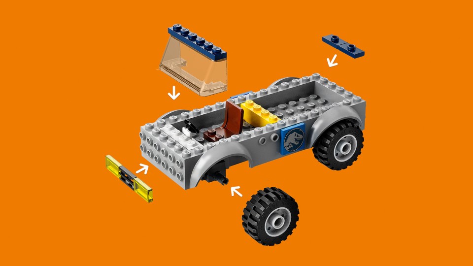 Lego Juniors Na ratunek raptorom 10757