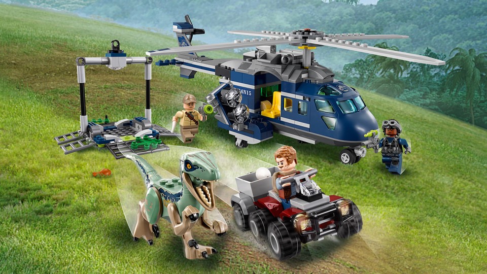 Lego 75928 Jurassic World™ Pościg za śmigłowcem