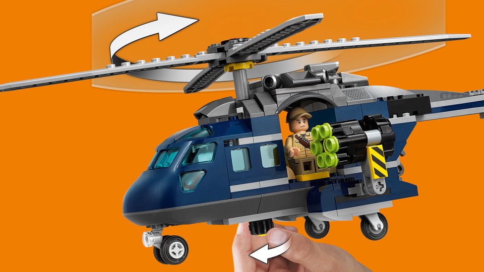 Lego 75928 Jurassic World™ Pościg za śmigłowcem