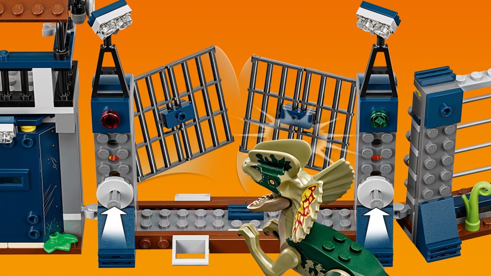 Lego Jurassic World™ Atak dilofozaura na posterunek 75931