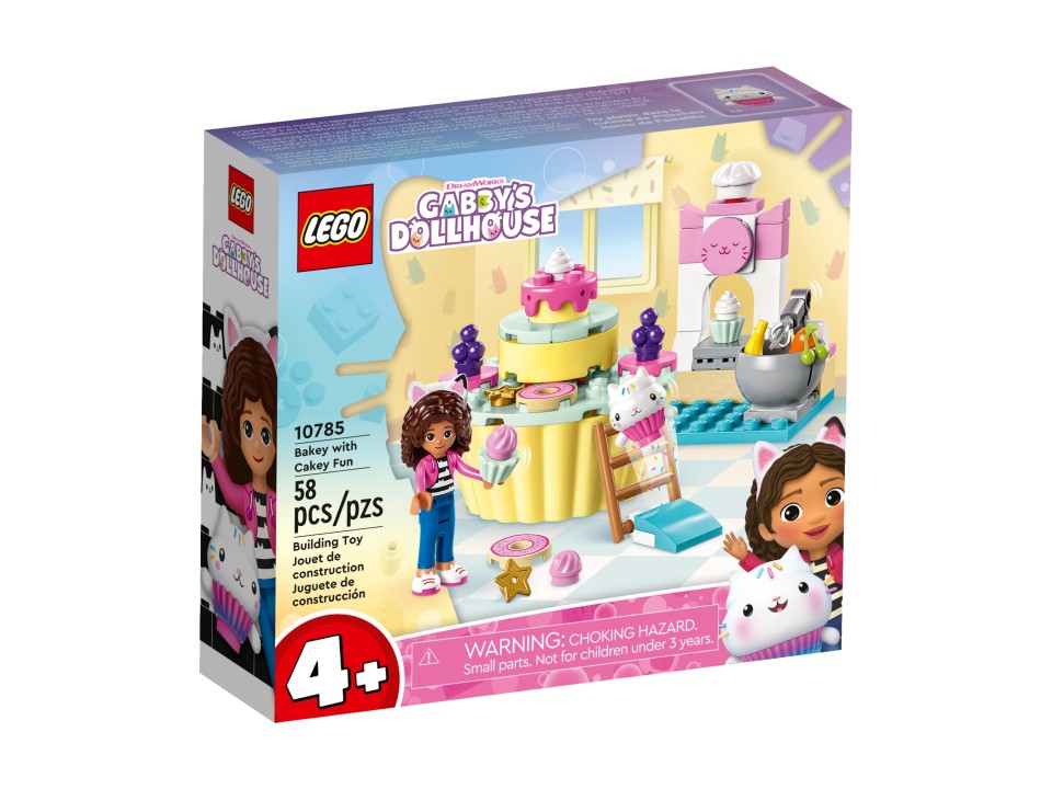 LEGO 10785 Koci domek Gabi Pieczenie tortu z Łakotkiem