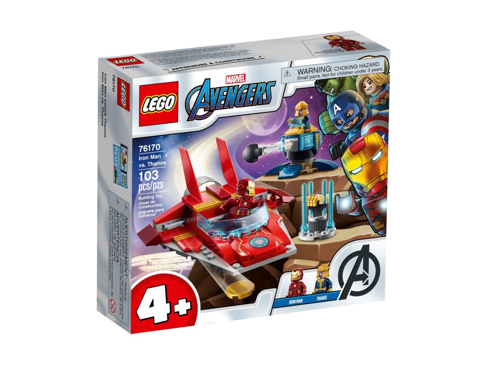 LEGO 76170 Marvel Avengers Iron Man kontra Thanos