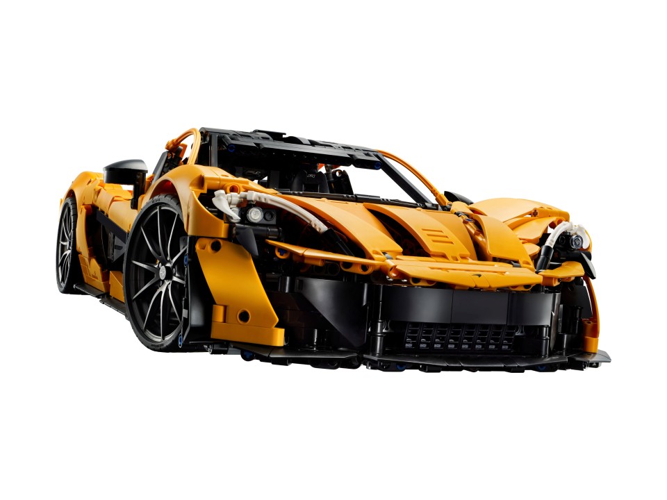 YEABRICKS Kit Luci LED Per LEGO Technic 42172 McLaren P1 (Solo Luci)