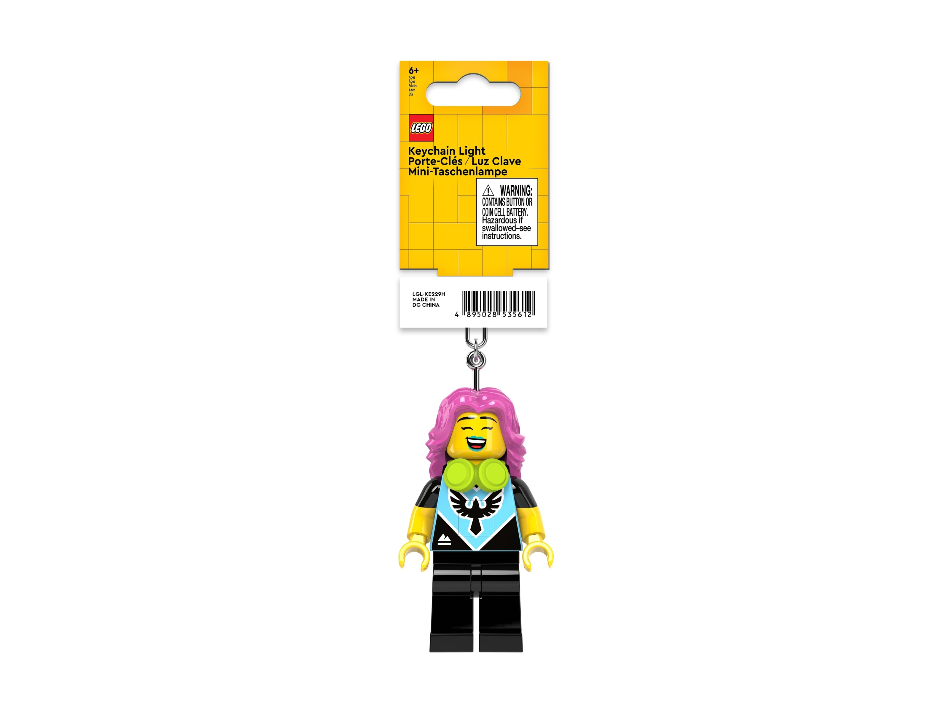 LEGO 5009413 Breloczek-latarka z e-sportowczynią