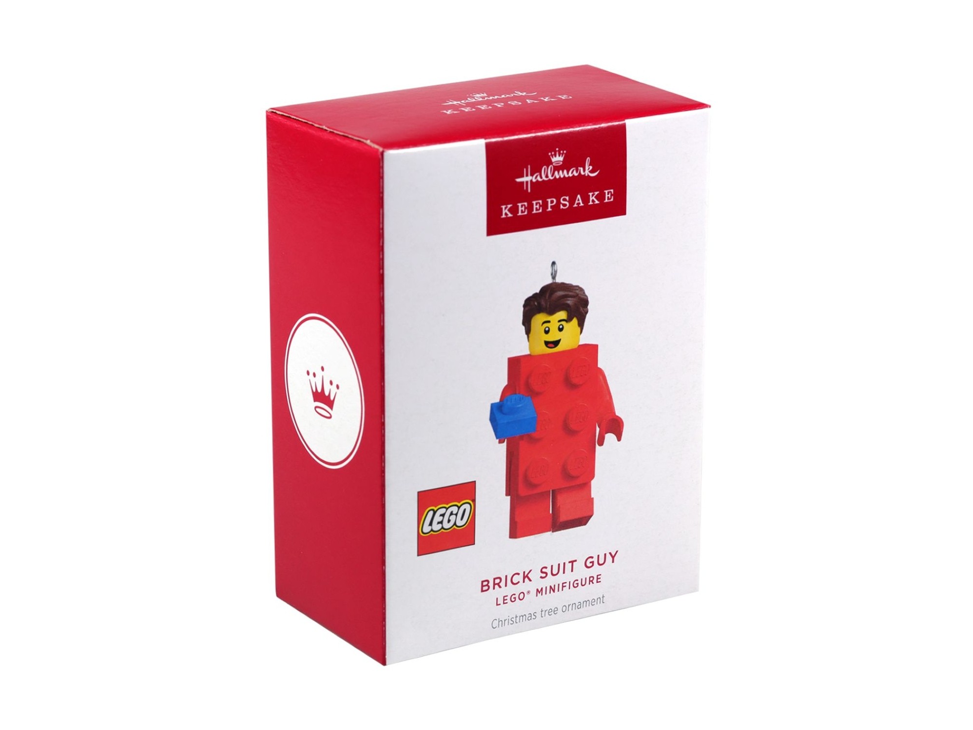 LEGO 5009473 Ozdoba z chłopakiem w stroju klocka