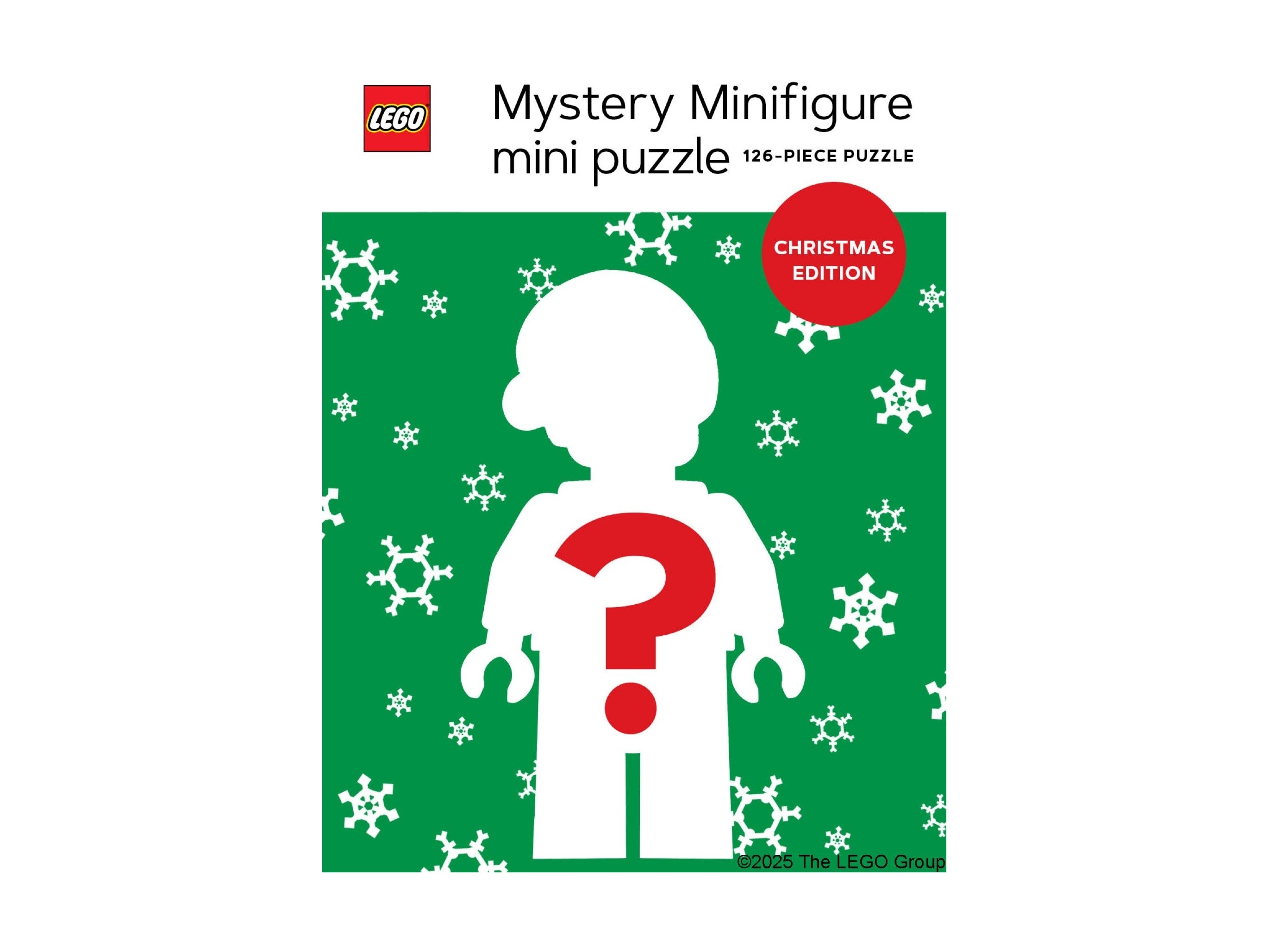 LEGO 5009522 Minipuzzle z tajemniczą minifigurką — 2. edycja świąteczna