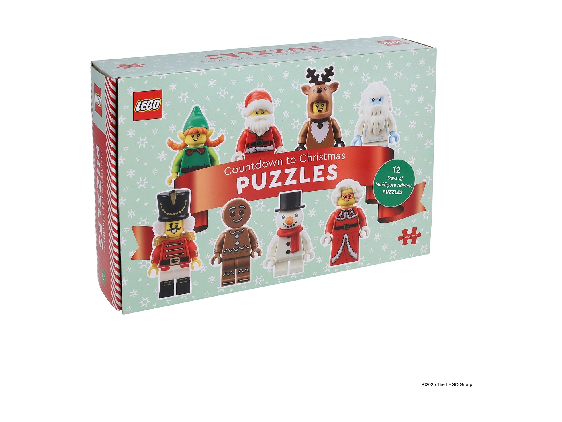 LEGO 5009894 Puzzle na odliczanie do gwiazdki: 12 dni minifigurkowych puzzli adwentowych