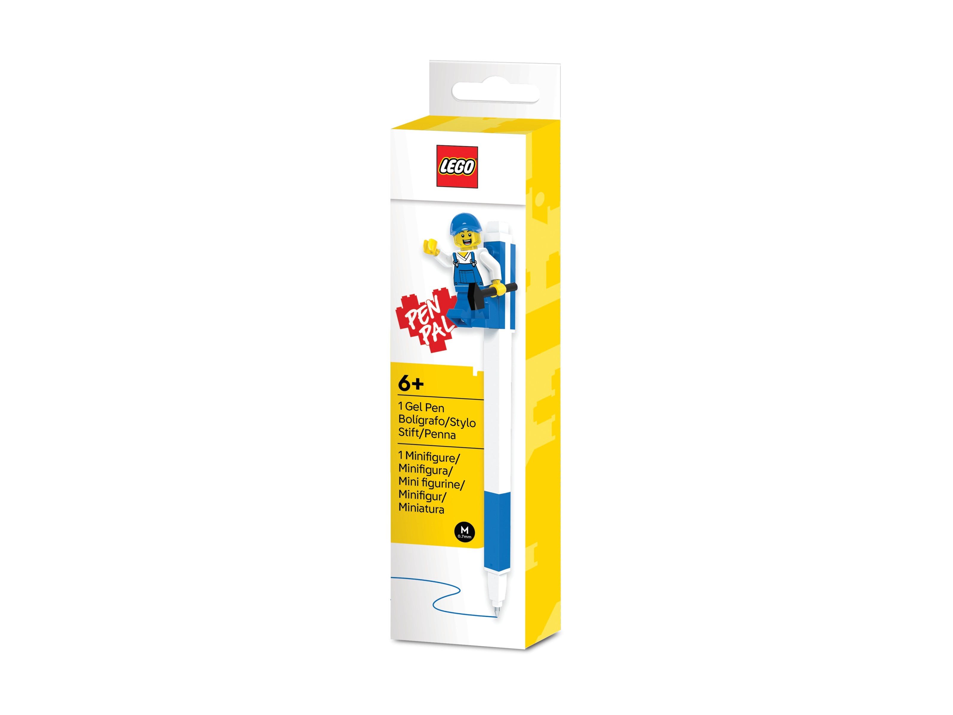 LEGO Pen Pal Długopis żelowy z minifigurką — niebieski 5010102