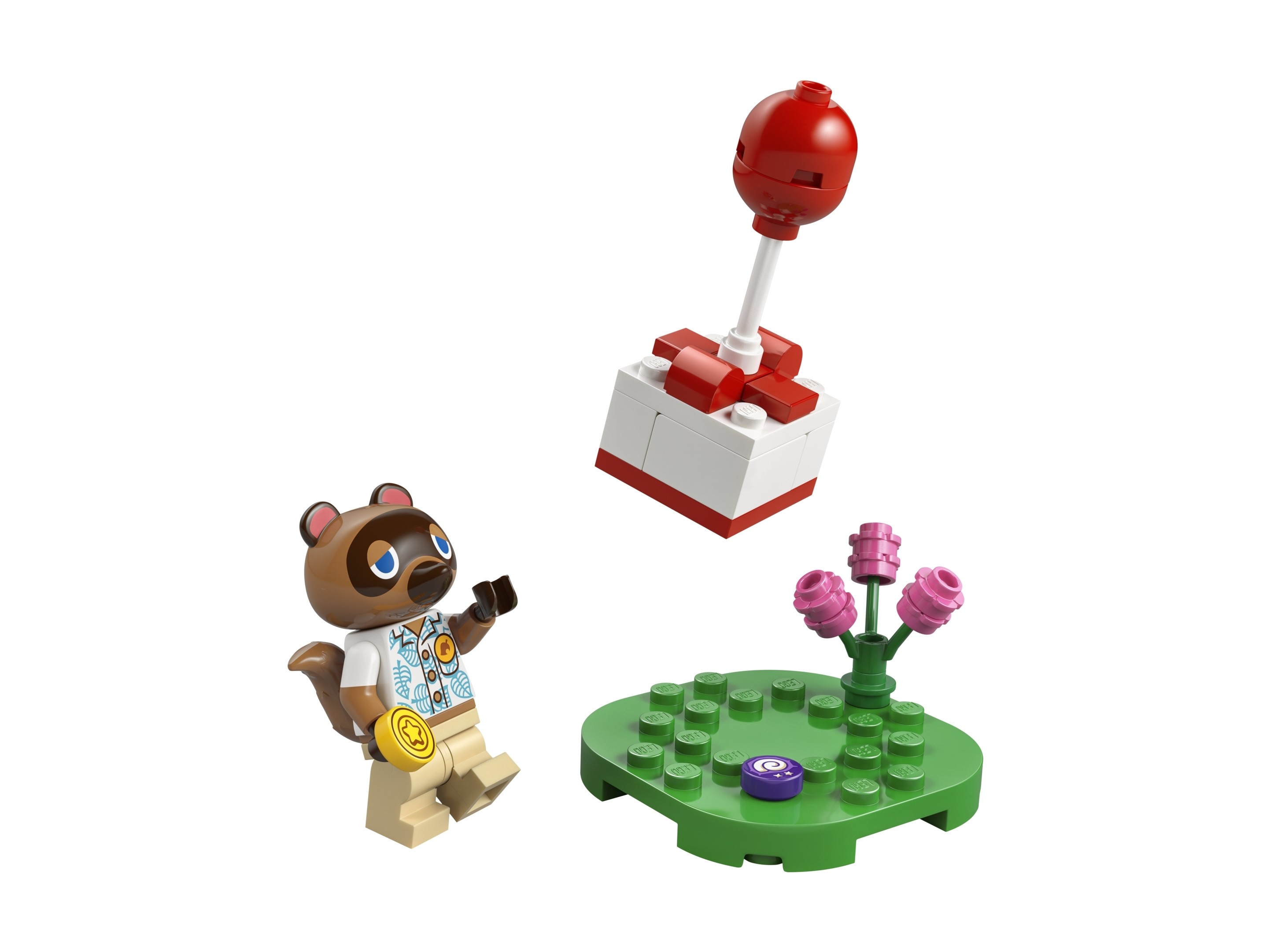 LEGO 30731 Animal Crossing Tom Nook i latający prezent