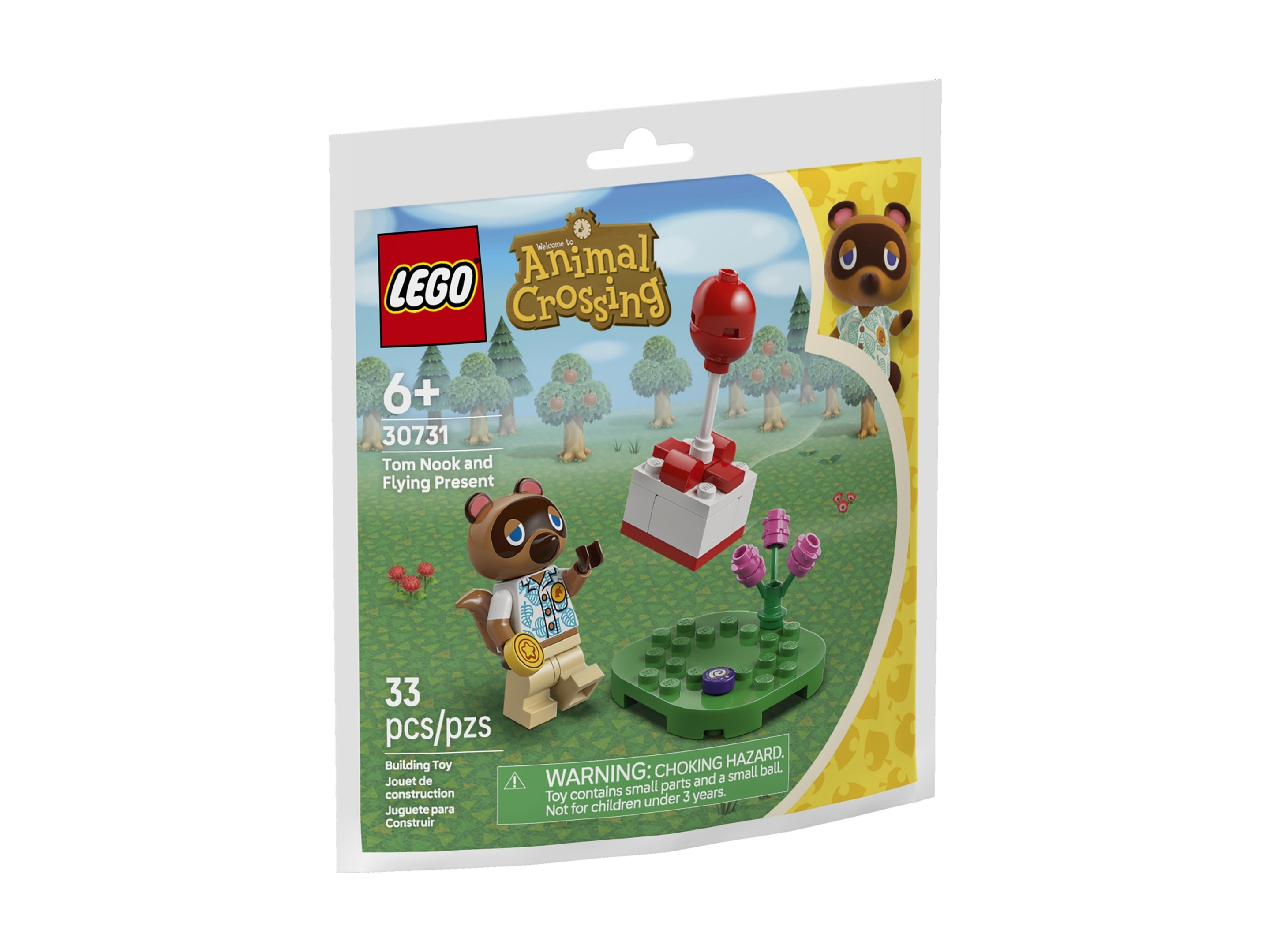 LEGO 30731 Animal Crossing Tom Nook i latający prezent