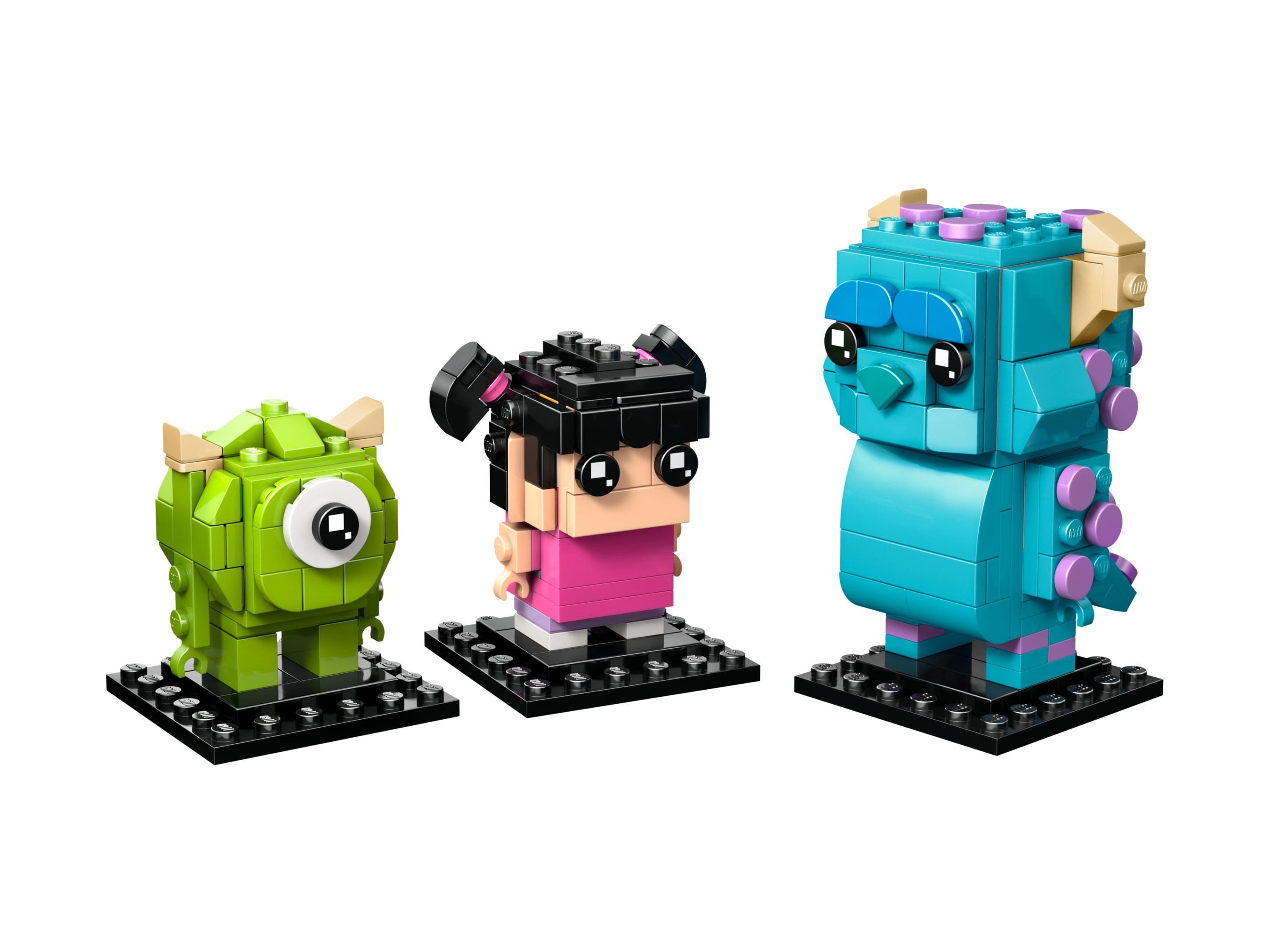 LEGO BrickHeadz Figurki Sulley’ego, Mike’a i Boo 40861