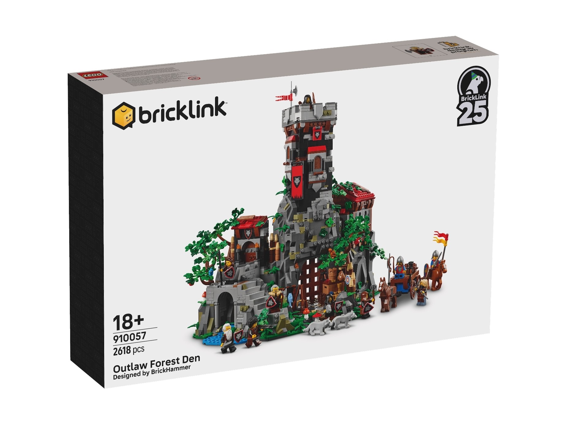 LEGO 910057 BrickLink Leśna kryjówka rozbójników