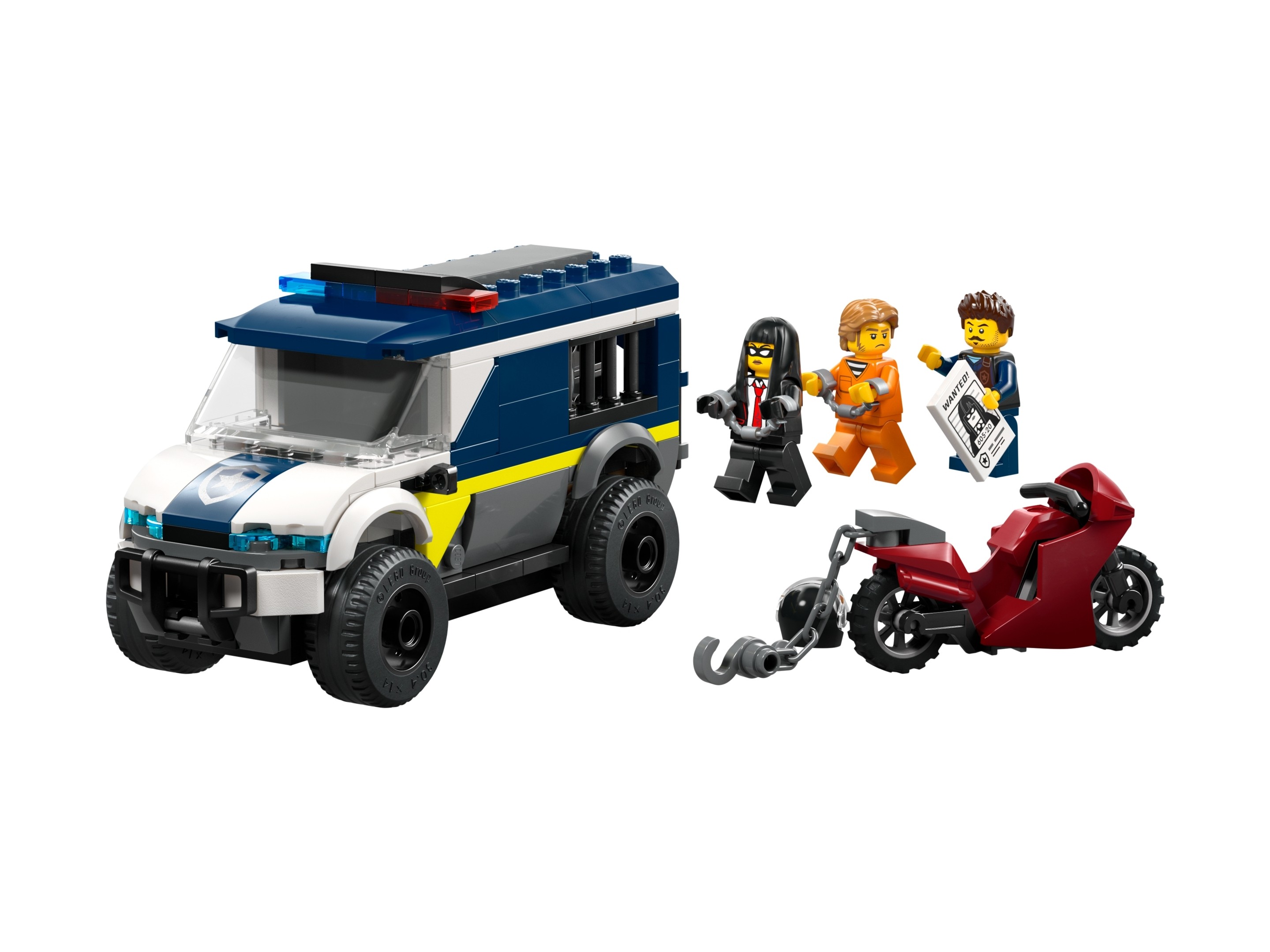 LEGO 60479 Furgonetka policyjnego konwoju więziennego