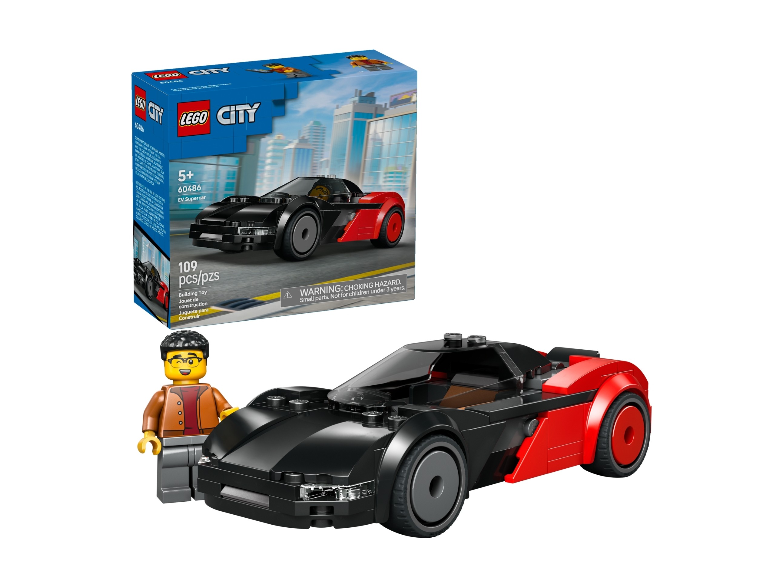 LEGO City 60486 Supersamochód elektryczny
