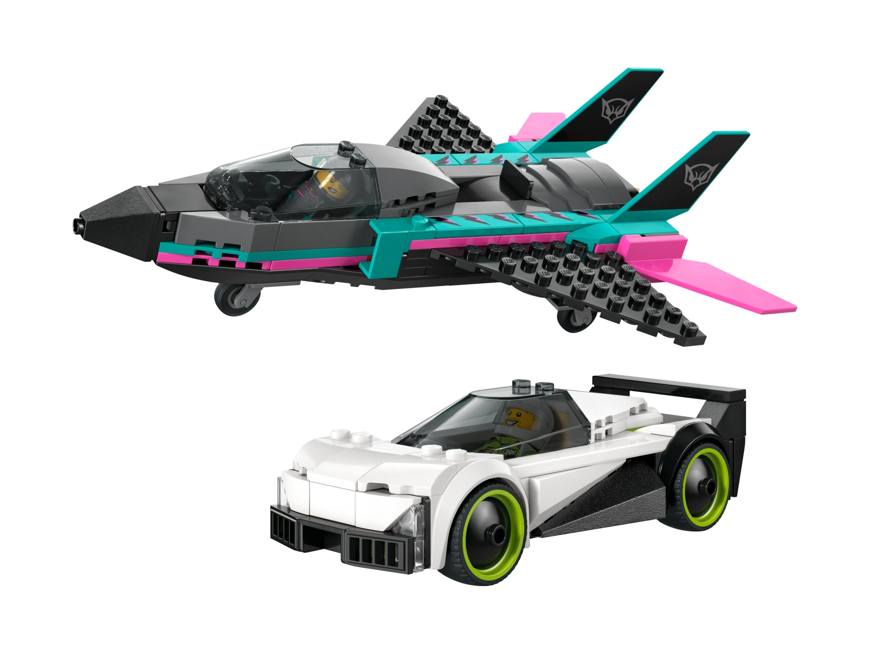 LEGO City 60489 Odrzutowiec kontra samochód