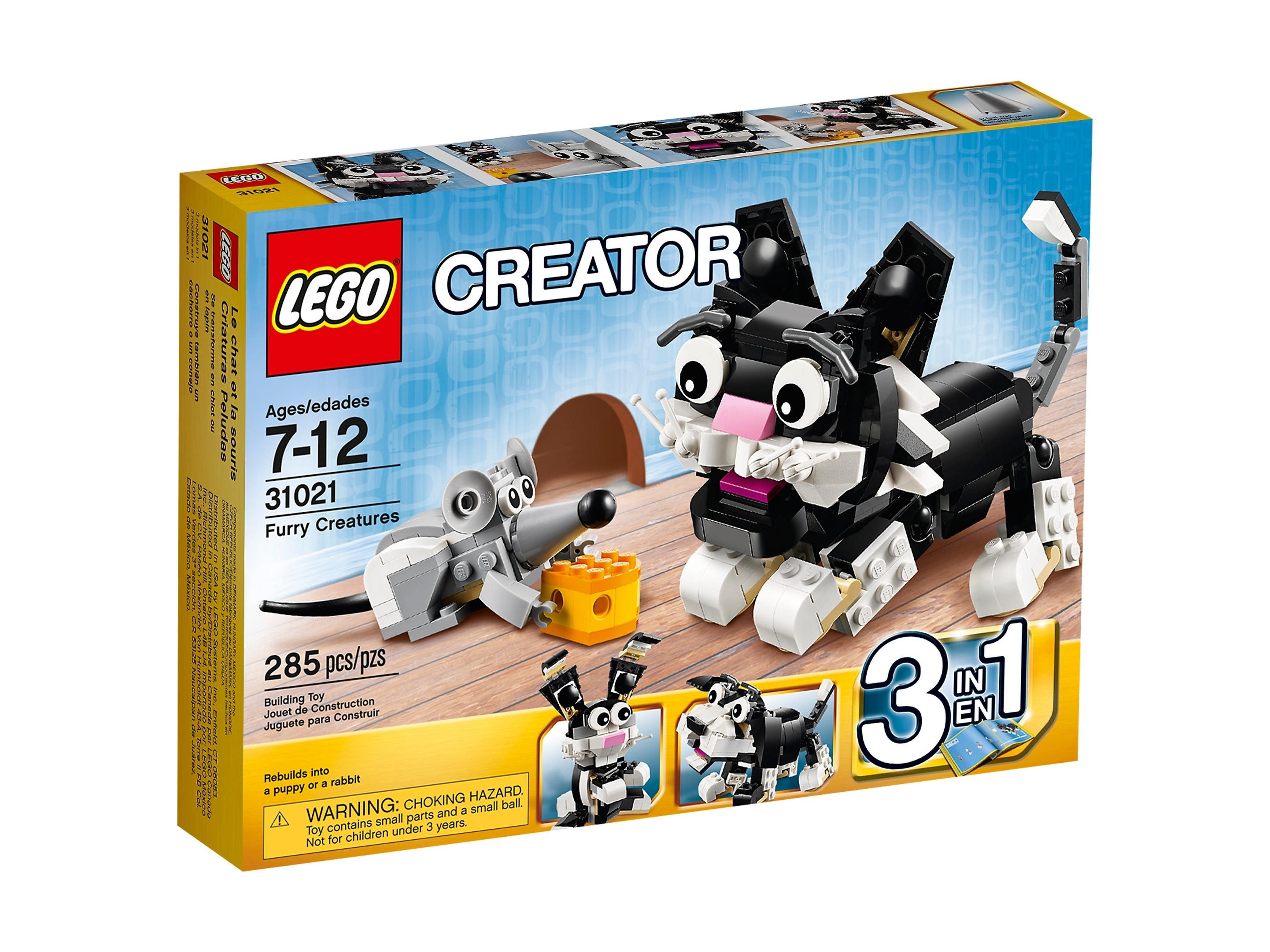 LEGO 31021 Creator Zabawa w kotka i myszkę