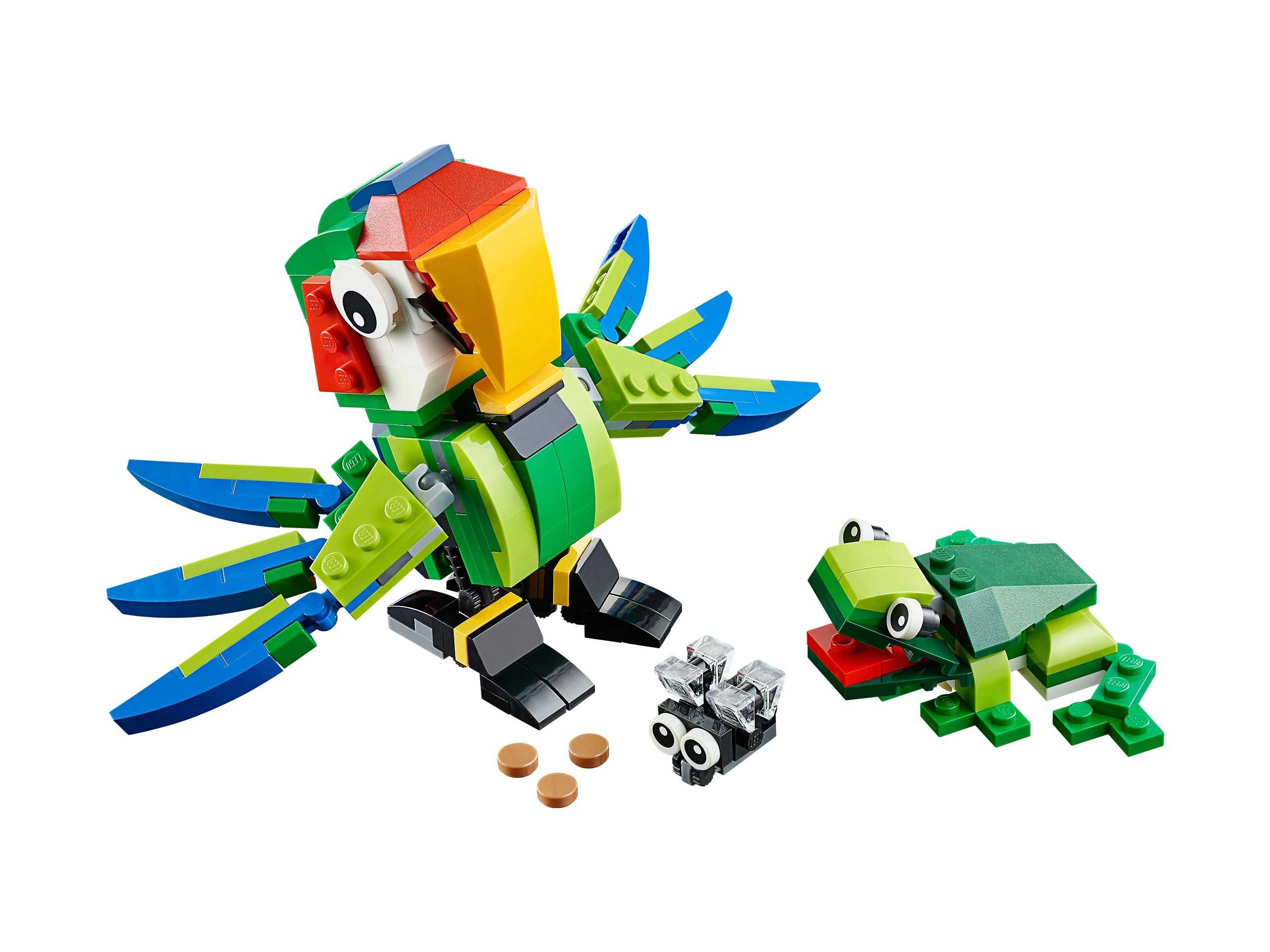 LEGO 31031 Zwierzęta z lasu deszczowego