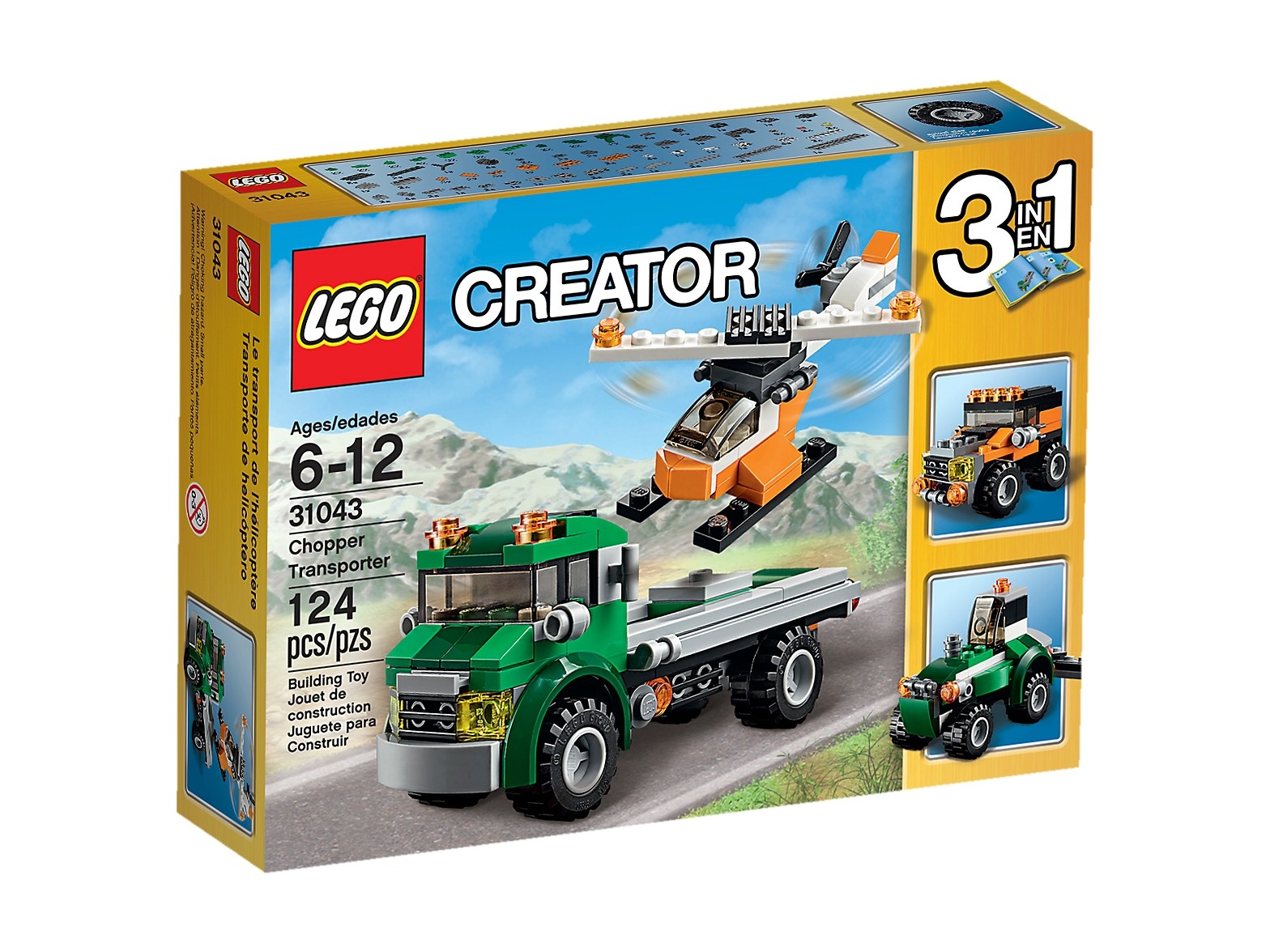 LEGO Creator Transporter helikopterów 31043