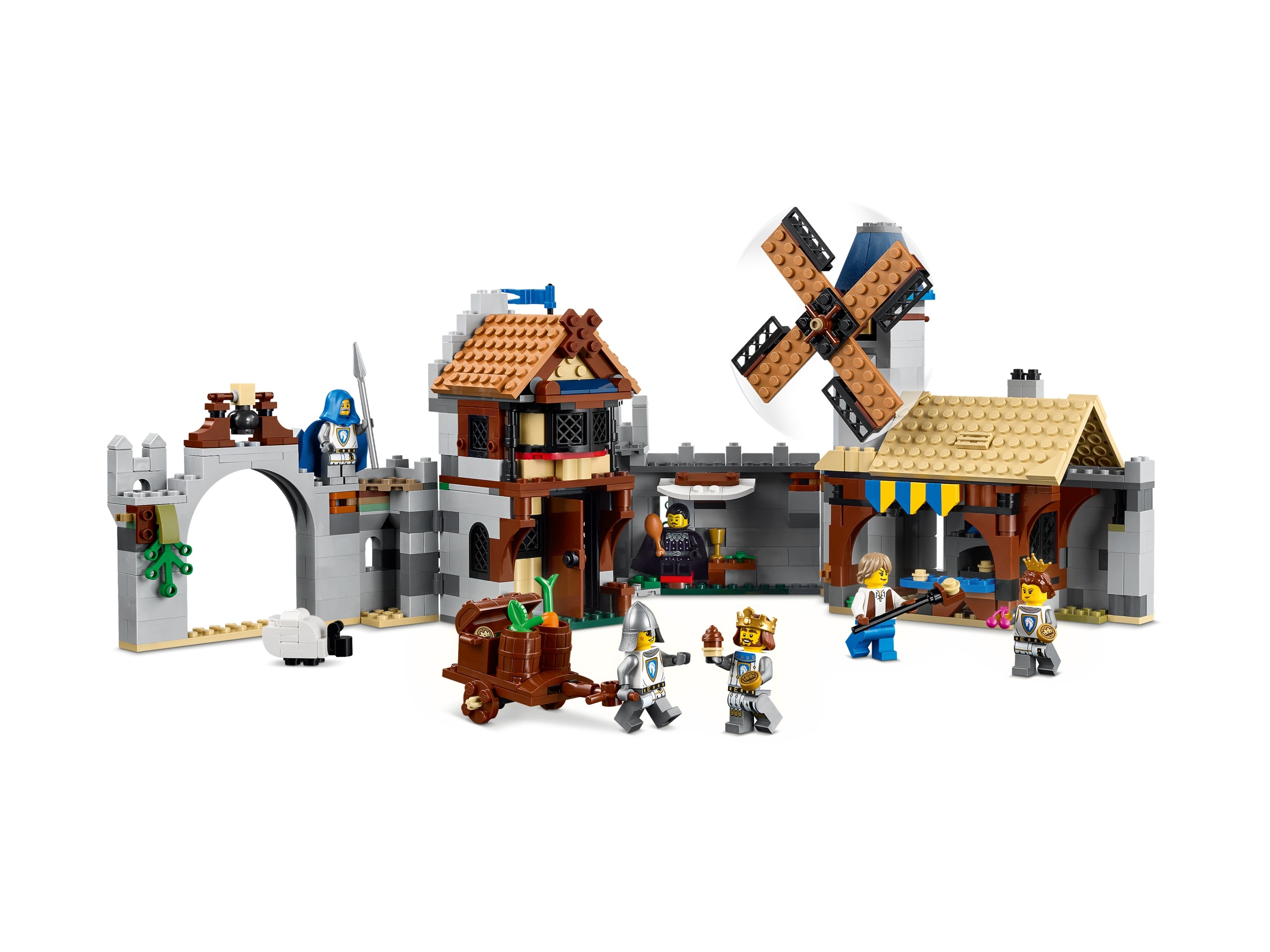 LEGO Creator Średniowieczny zamek rycerzy konnych 31168