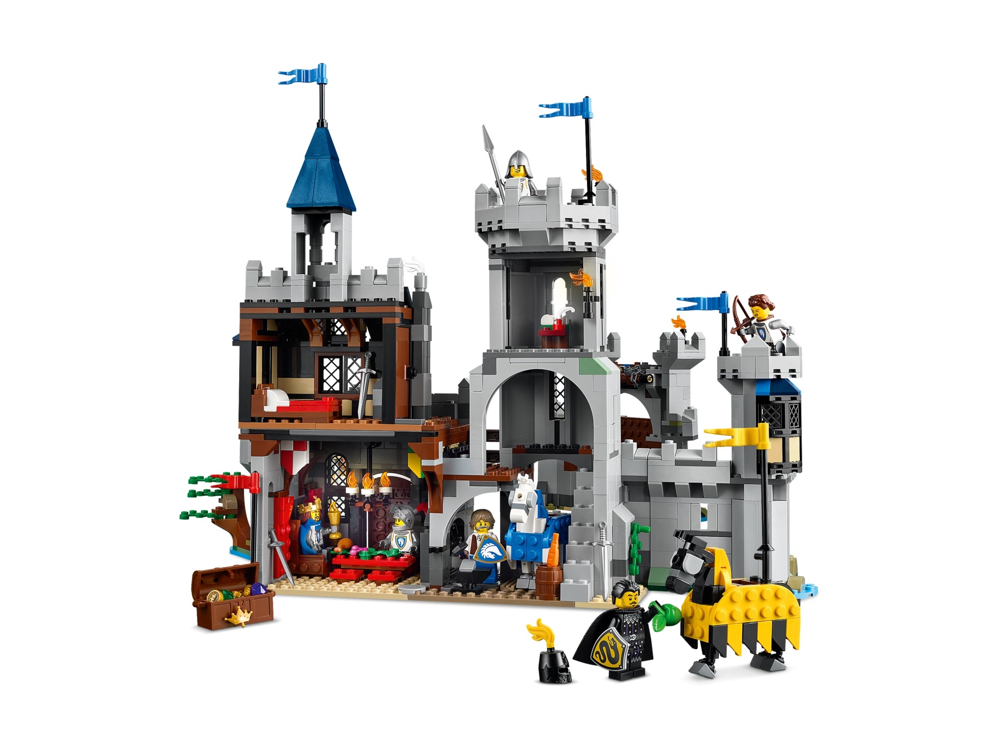 LEGO 31168 Średniowieczny zamek rycerzy konnych