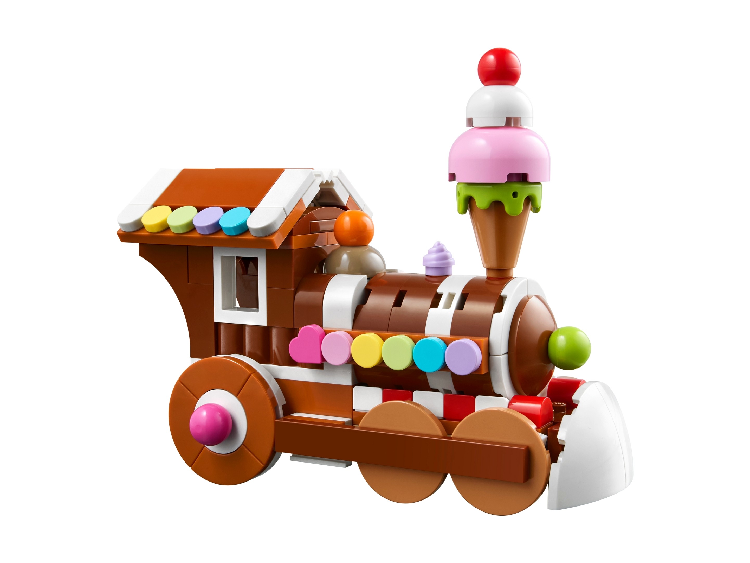 LEGO 40777 Creator Seria okolicznościowa: Ozdoba z piernikowym pociągiem