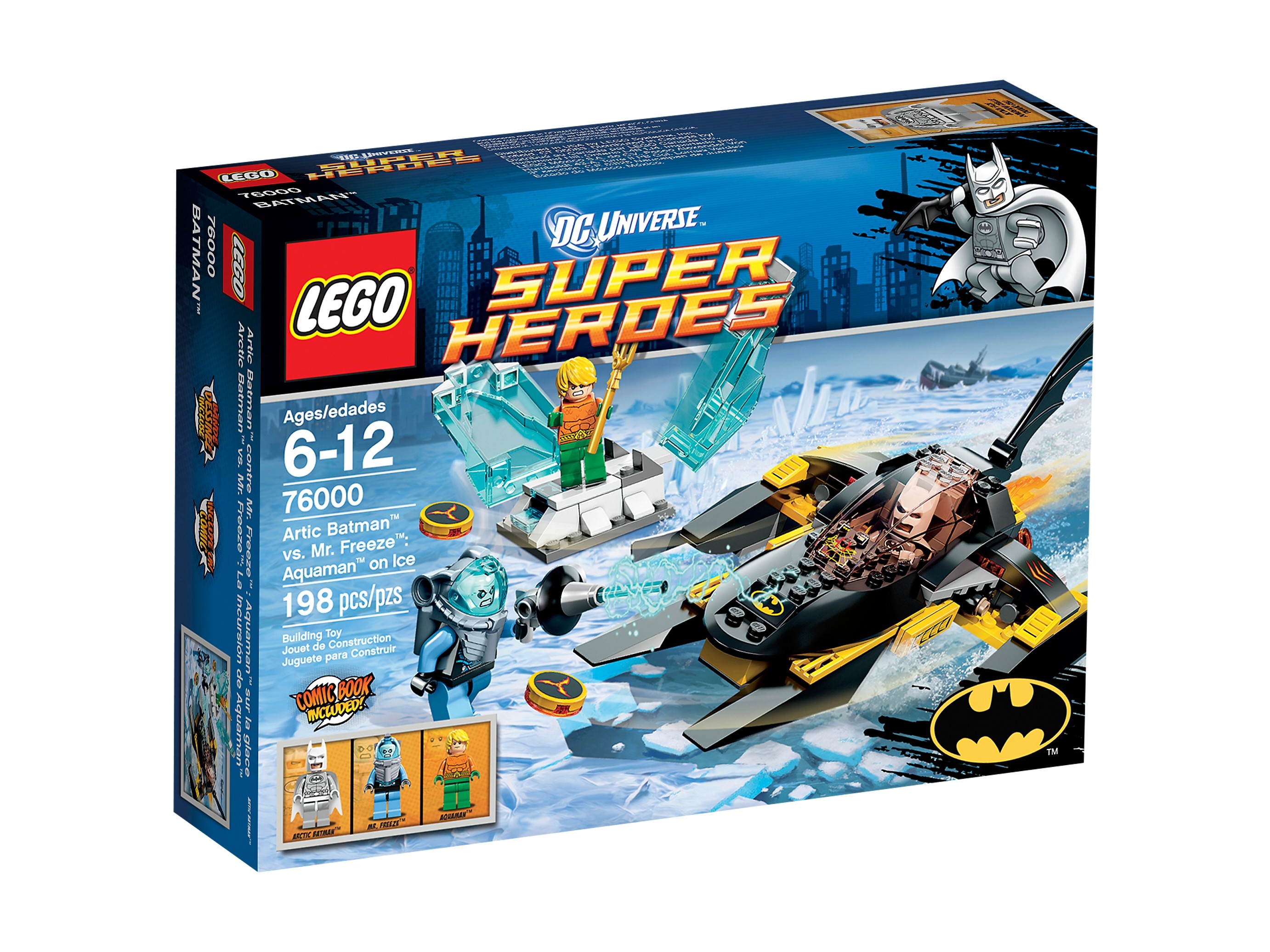 LEGO 76000 DC Batman™ kontra Mr. Freeze™: Aquaman™ na lodzie