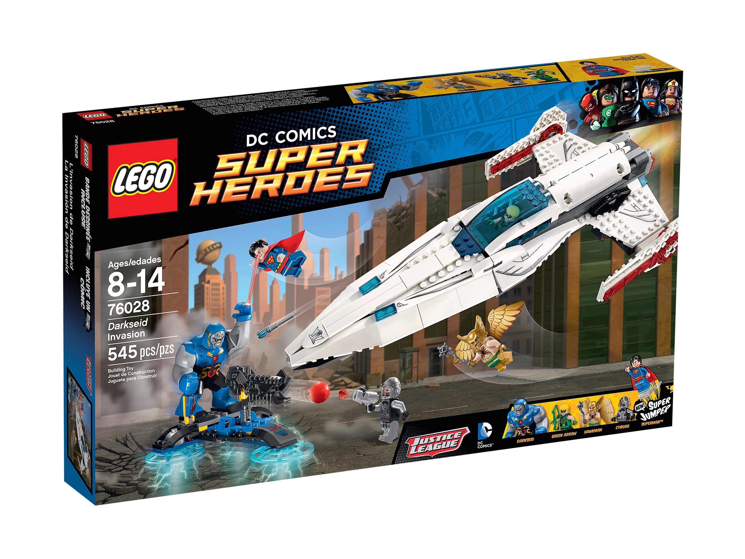 LEGO 76028 DC Inwazja Darkseida