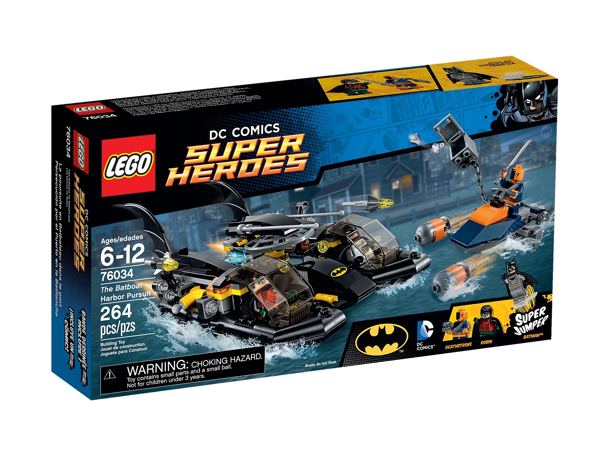 LEGO 76034 DC Pościg w zatoce